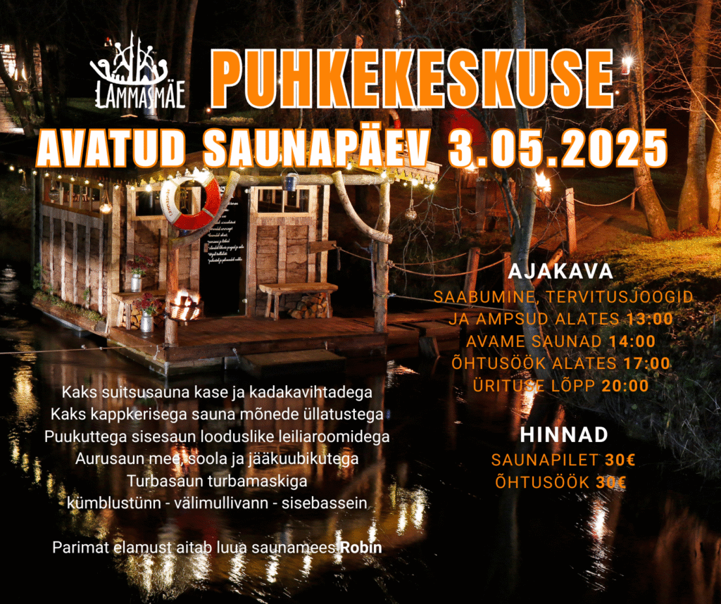 Lammasmäe Puhkekeskus Lääne-Virumaal ametlik koduleht